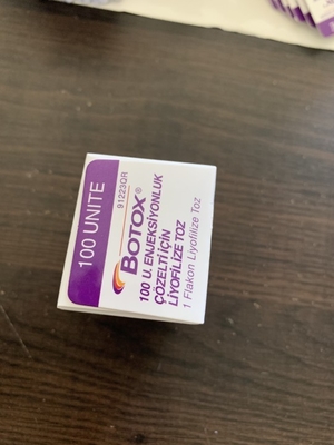 Φιαλίδιο/παράθυρο τύπων Α1 τοξινών  1x100iu Botulium Allergan