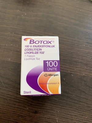 Φιαλίδιο/παράθυρο τύπων Α1 τοξινών  1x100iu Botulium Allergan