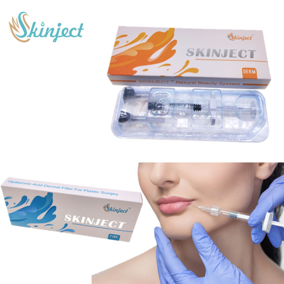 Δερμικό υλικό πληρώσεως διεύρυνσης 5ml Derm χειλικών εγχύσεων για τον ορό φροντίδας δέρματος μύτης πηγουνιών