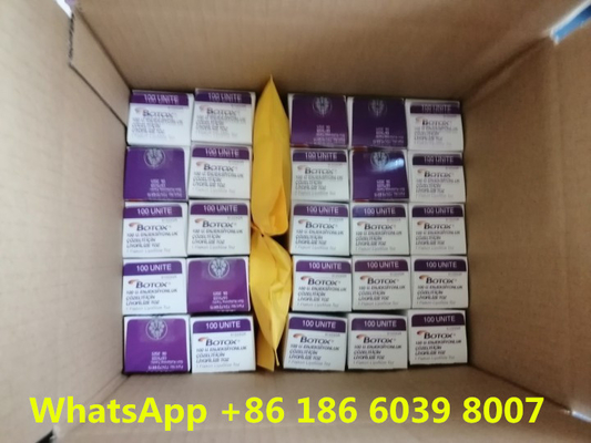 Η Botulinum τοξίνη  εγχύσεων Allergan δακτυλογραφεί μια αφαίρεση 100 ρυτίδων μονάδων