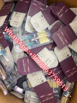 Hyaluronic όξινο δερμικό χειλικό υλικό πληρώσεως Juvederm εξαιρετικά 3 προσώπου