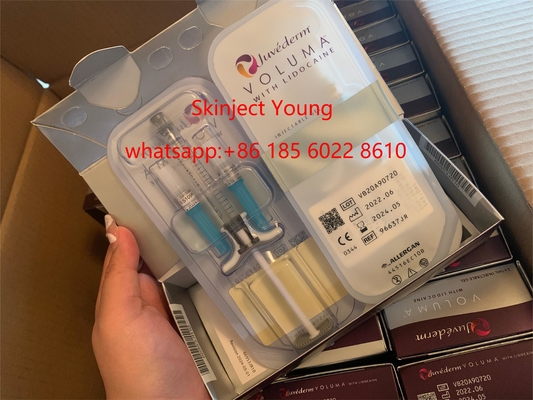 Καθαρά εκτάριο Juvederm εκχύσιμα δερμικά υλικά πληρώσεως Voluma για τη χάραξη περιγράμματος μάγουλων πηγουνιών