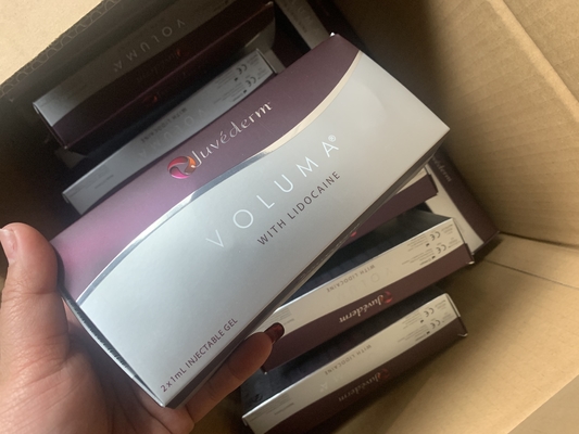 Καθαρά εκτάριο Juvederm εκχύσιμα του προσώπου περιγράφοντας δερμικά υλικά πληρώσεως 2pcsx1ml Voluma