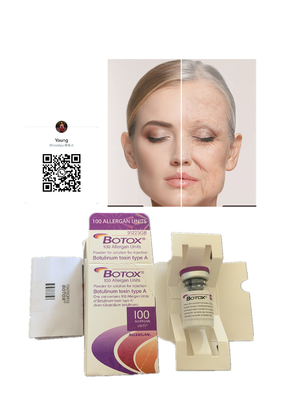 Botulinum τοξίνη  Allergan 100 δερμικά υλικά πληρώσεως μονάδων για τη φροντίδα δέρματος