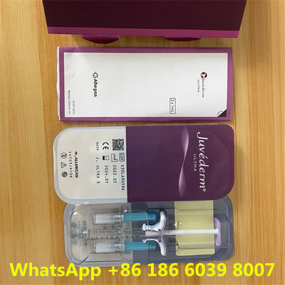 Juvderm 4 Nasolabial εγχύσεις πτυχών χειλικών μάγουλων Voluma 1ml ένυδρων ουσιών Hyaluron υλικών πληρώσεως