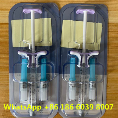 Juvderm 4 Nasolabial εγχύσεις πτυχών χειλικών μάγουλων Voluma 1ml ένυδρων ουσιών Hyaluron υλικών πληρώσεως