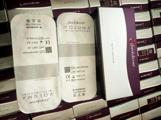 Έγχυση Juvederm 2x1ml Voluma για το πηγούνι που περιγράφει το δερμικό υλικό πληρώσεως εκτάριο