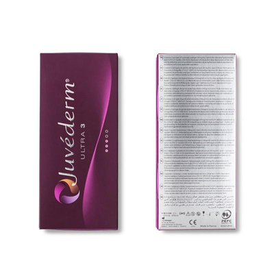 Juvederm Voluma εξαιρετικά διαγώνιο συνδεμένο δερμικό υλικό πληρώσεως 3 εξαιρετικά 4 για τα χειλικά ζυγωματικά