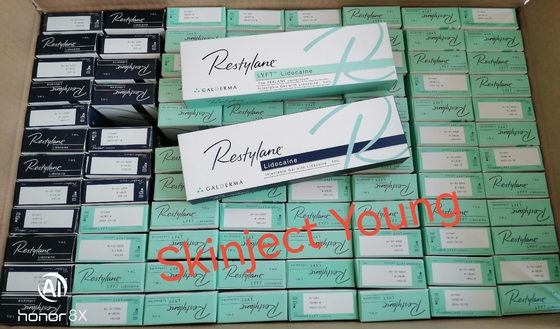 δερμικό υλικό πληρώσεως 1ml Juvederm για το χειλικό πρόσωπο που αφαιρεί τις ρυτίδες Skinject Allergan