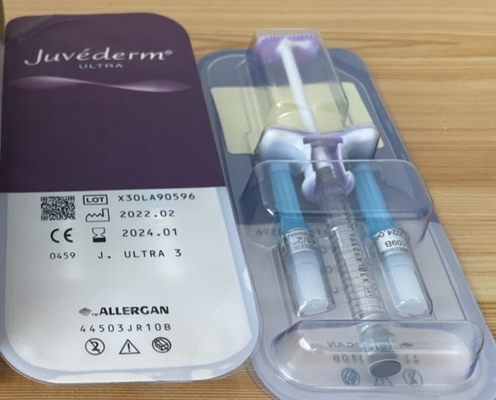 δερμικό υλικό πληρώσεως 1ml Juvederm για το χειλικό πρόσωπο που αφαιρεί τις ρυτίδες Skinject Allergan