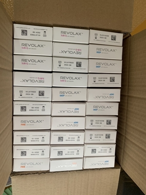 1.1ml διαγώνιο συνδεμένο δερμικό Hyaluronic οξύ εγχύσεων CE Revolax υλικών πληρώσεως για τη γραμμή προσώπου