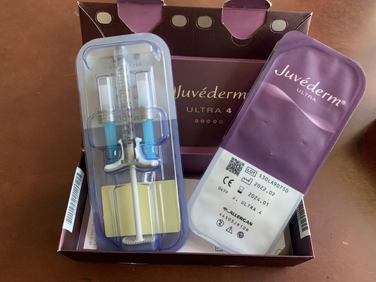 Χειλικό υλικό πληρώσεως Juvederm εξαιρετικά 4 πηκτωμάτων εκχύσιμα