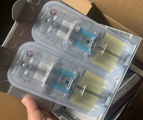 2ml διαγώνιο συνδεμένο Hyaluronic όξινο υλικό πληρώσεως Juvederm εξαιρετικά 4 εκχύσιμα