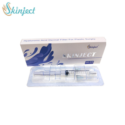 Δερμικό υλικό πληρώσεως εγχύσεων Skinject 2ml Hyaluronic όξινο με Lido