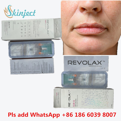 Δερμικό του προσώπου υλικών πληρώσεως Hyaluronic οξύ χειλικών υλικών πληρώσεως Revolax βαθύ με το CE