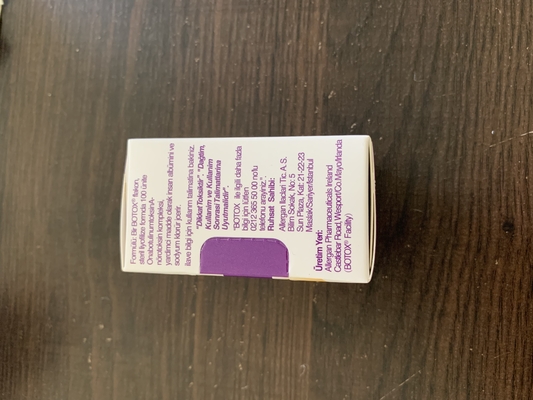 Καλλυντική έγχυση τοξινών Allergan  Botulinum για του προσώπου Botulax