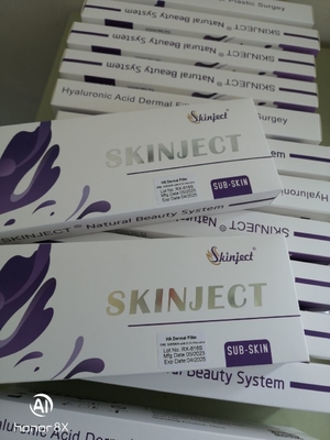 Hyaluronic όξινη δερμική έγχυση υλικών πληρώσεως 20ml Skinject για τη αισθητική χειρουργική