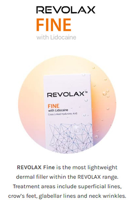 Revolax βαθιά με τα Hyaluronic όξινα χειλικά υλικά πληρώσεως Lido για την αναζωογόνηση δερμάτων