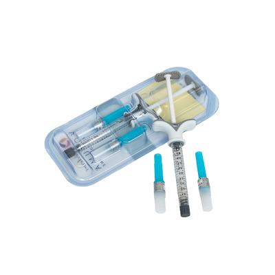 Δερμικά υλικά πληρώσεως Voluma 2x1ml εκτάριο Juvederm για τη χάραξη περιγράμματος πηγουνιών ζυγωματικών