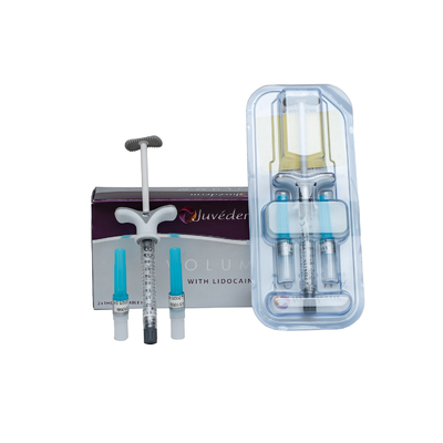 Hyaluronic όξινη δερμική έγχυση υλικών πληρώσεως Juvederm για την αύξηση μάγουλων και πηγουνιών