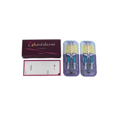 Hyaluronic όξινη δερμική έγχυση υλικών πληρώσεως Juvederm για την αύξηση μάγουλων και πηγουνιών