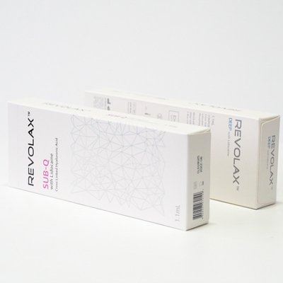24 mg/$l*ml Hyaluronic όξινο χειλικό υλικό πληρώσεως της Κορέας Revolax υλικών πληρώσεως πηκτωμάτων δερμικό