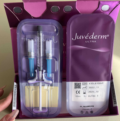 Συνδεμένο σταυρός εκχύσιμο Hyaluronic όξινο υλικό πληρώσεως Juvederm για τη φροντίδα χειλικού δέρματος