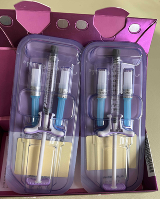 Συνδεμένο σταυρός εκχύσιμο Hyaluronic όξινο υλικό πληρώσεως Juvederm για τη φροντίδα χειλικού δέρματος