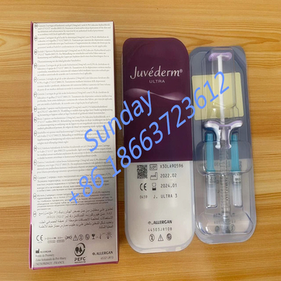 2 Hyaluronic όξινων δερμικών έτη υλικών πληρώσεως Juvederm εξαιρετικά 4 ζωής του προϊόντος στο ράφι