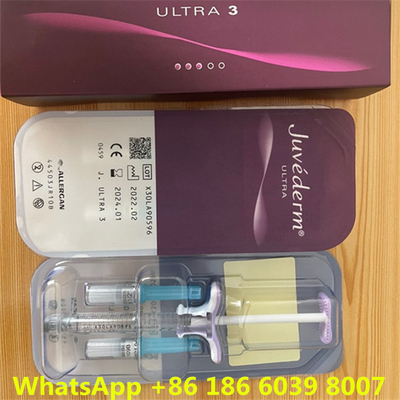 2*1ml/Box διαγώνια συνδεμένη δερμική διαγώνια συνδεμένη Hyaluronic όξινη έγχυση Juvederm υλικών πληρώσεως