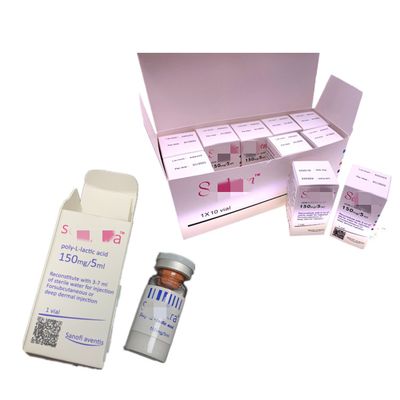 150 mg/5 ml PLLA Ενέσιμη Πολυ L γαλακτικό οξύ για το πρόσωπο Κολλαγόνο 3D PLLA