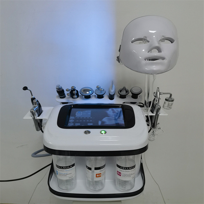 Νέα εμφάνιση Μαύρο Μαργαριτάρι 10 σε 1 Hydra Peel Machine Microdermabrasion Machine Facial Spa Micro-Touch Hydra Skin Care
