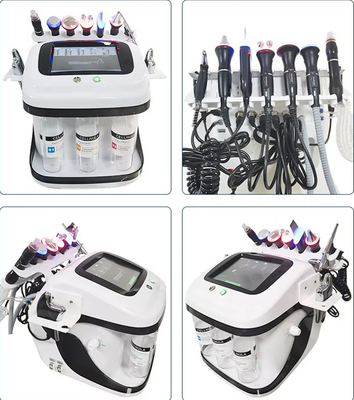 Νέα εμφάνιση Μαύρο Μαργαριτάρι 10 σε 1 Hydra Peel Machine Microdermabrasion Machine Facial Spa Micro-Touch Hydra Skin Care