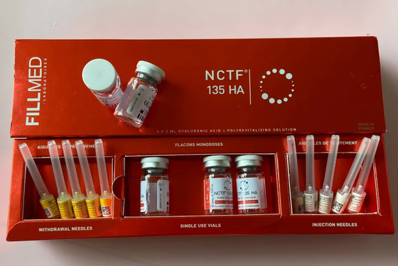 Filorga Nctf 135 Ha Filler Υαλουρονικό οξύ Ενέσιμη θεραπεία για την ενίσχυση του δέρματος