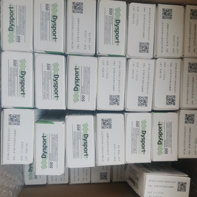 Παράγγειλε 500 μονάδες Dysport Toxin Botulinum για την αφαίρεση των γραμμών στο πρόσωπο.