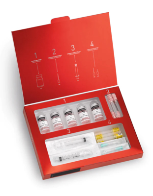3ml x 5 Διάλυμα Μεσοθεραπείας με Υαλουρονικό Οξύ για Αναζωογόνηση του Δέρματος