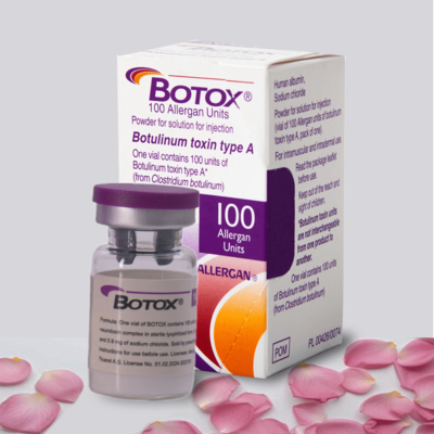 Botox Allergan 100IU Abbive Botox Τοξίνη Clostridium Botulinum για την Εξάλειψη των Γραμμών του Προσώπου