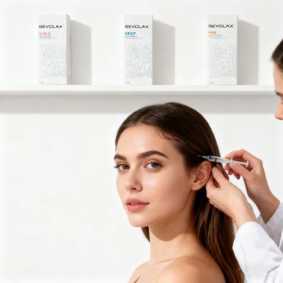 Revolax 1.1ml Deep Lip Filler Cross-Linked Gel Ένεση Υαλουρονικού Οξέος Χειλιών Δερματικό Γέμισμα