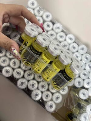 Λιπολυτικό διάλυμα για ένεση για καύση λίπους σε φιάλη με λεμόνι