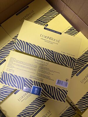 Λεμόνι Φιαλίδιο ενέσεις διάλυσης λιπαρών Λύσιμο λιπολυτικό