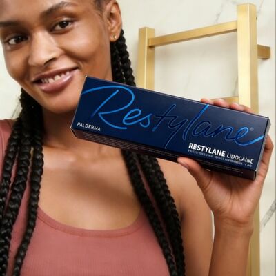 Restylane Ενέσιμο τζελ χειλιών διεύρυνσης δερματικού ελαστικού 1 ml ελαστικού για λεπτές γραμμές