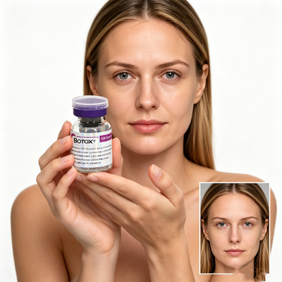 Μπότοξ υψηλής καθαρότητας 100UI Τοξίνης Μποτουλινού 1 φιαλίδιο