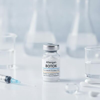 4 έως 6 Μήνες Διάρκεια Allergan Botox Λευκή Σκόνη Αποτελεσματική Θεραπεία για Γραμμές Προσώπου και Μυϊκή Χαλάρωση στην Ιατρική