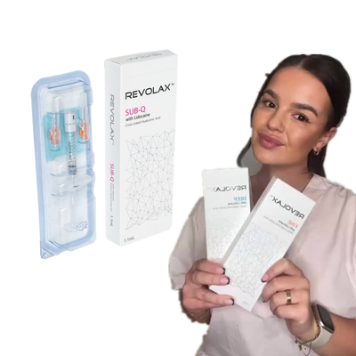 Revolax Hyaluronic Acid Dermal Filler Natural Plump Lip Augmentation Facial Volume Restoration