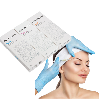 1.1ml Ενέσιμο Υαλουρονικού Οξέος Revolax Deep για Βαθιές Ρυτίδες Προσώπου & Όγκο στα Χείλη