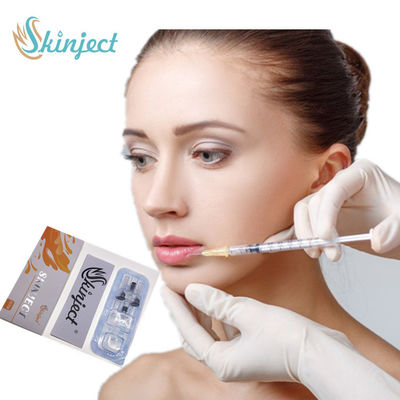 ο σταυρός χειλικών υλικών πληρώσεως 2ml Derm εκτάριο σύνδεσε το Hyaluronic όξινο δερμικό υλικό πληρώσεως