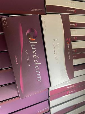 Juvederm Voluma Υαλουρονικό οξύ Δερματικό γεμιστήρα για το μέτωπο ρυτίδες Αφαιρέστε το προσώπου