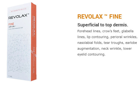Revolax Hyaluronic όξινη αντι ρυτίδα λεπτών γραμμών υλικών πληρώσεως 1.1ml της Κορέας δερμική