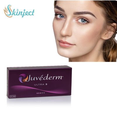 Juvederm εκχύσιμη δερμική έγχυση πηκτωμάτων υλικών πληρώσεως εξαιρετικά 3 Hyaluronic όξινη