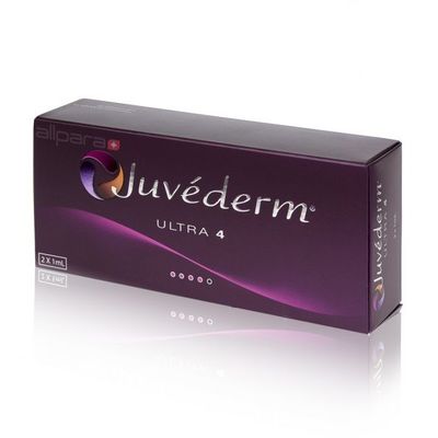 Εκχύσιμο πήκτωμα υλικών πληρώσεως Juvederm Ultra4 Hyaluronic όξινο δερμικό